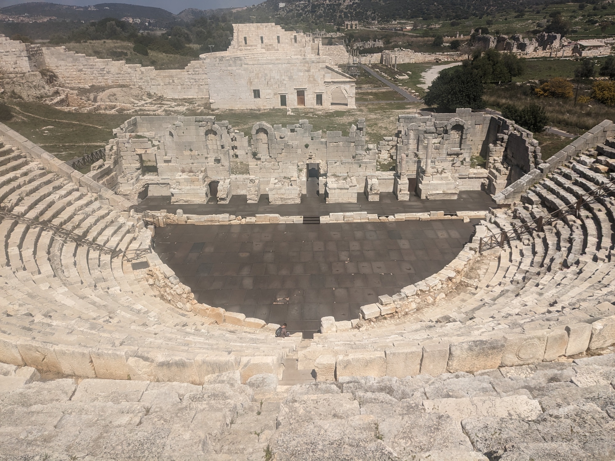 Amphitheater in the ancient city of Patara