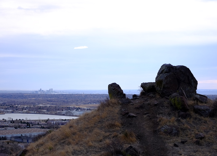Seeing Denver from the distance