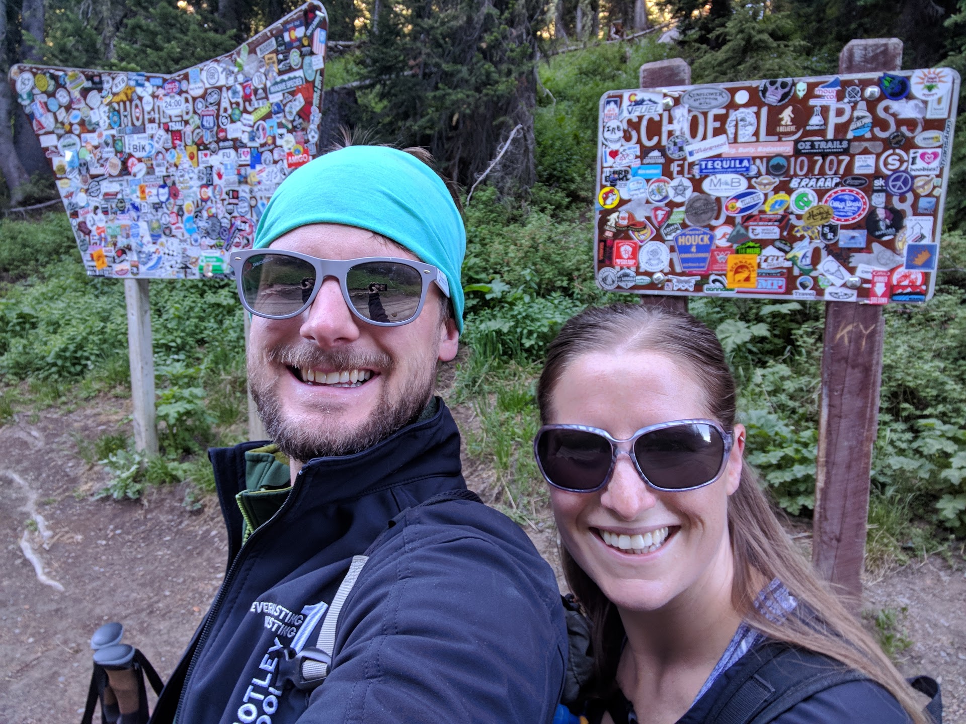 Summit of Schofield Pass.