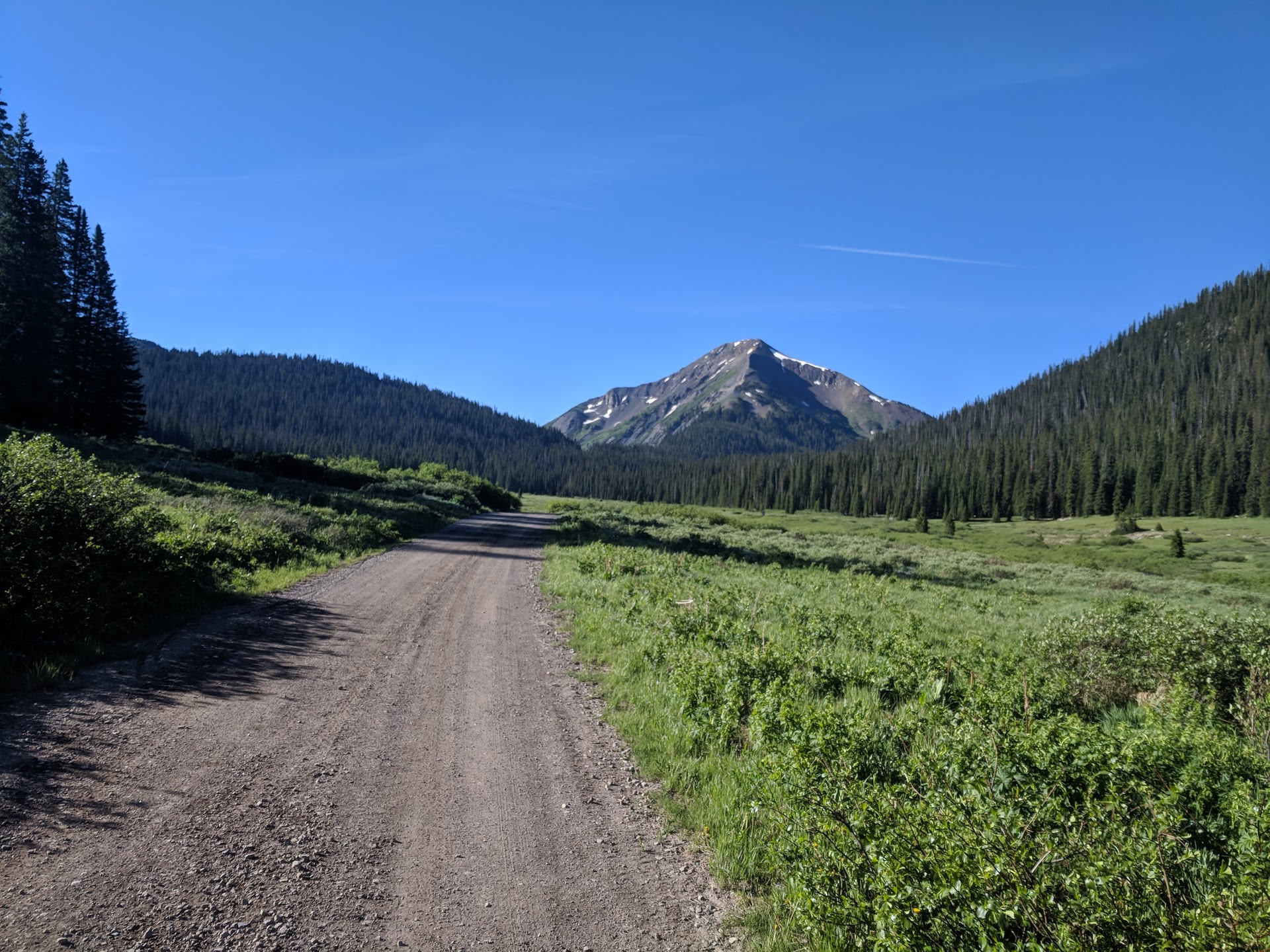 Summit of Schofield Pass.